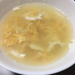 トマトと玉ねぎの卵スープ